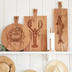 Fabrique de Styles Planches À Découper*Planche a découper homard en acacia 32x60cm - Dalbert