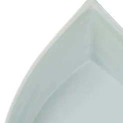 Fabrique de Styles Plats Et Saladiers*Plat creux bateau en grès 41x26cm