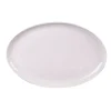 Fabrique de Styles Plats Et Saladiers*Plat ovale en porcelaine blanche 30x20cm - Ecume