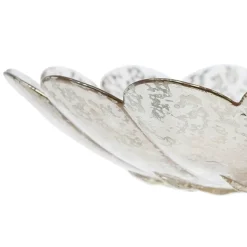 Fabrique de Styles Plats Et Saladiers*Plat sur pied en verre d33xh15.5cm - Antik