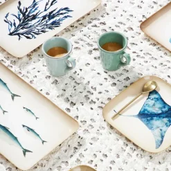 Fabrique de Styles Plateaux*Plateau en fer 15x25.5cm - Estran