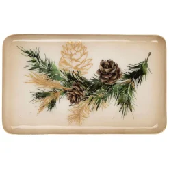 Fabrique de Styles Plateaux*Plateau en fer vert - Epicea