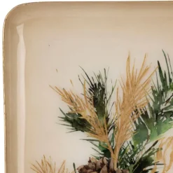 Fabrique de Styles Plateaux*Plateau en fer vert - Epicea