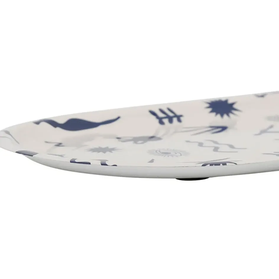 Fabrique de Styles Plateaux*Plateau en fer 17x30cm - Greeka