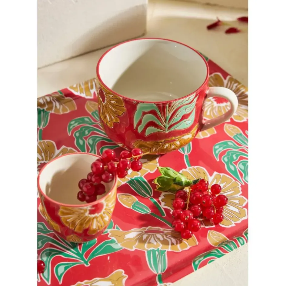 Fabrique de Styles Plateaux*Plateau en fer 40x30cm - Flaural