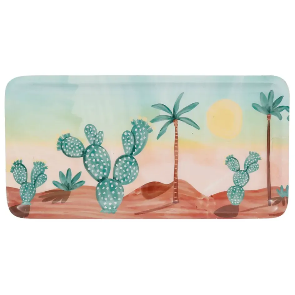 Fabrique de Styles Plateaux*Plateau en fer 15x30cm - Patchuca