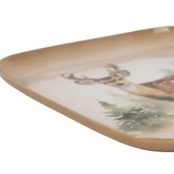 Fabrique de Styles Plateaux*Plateau en fer cerf - Noel