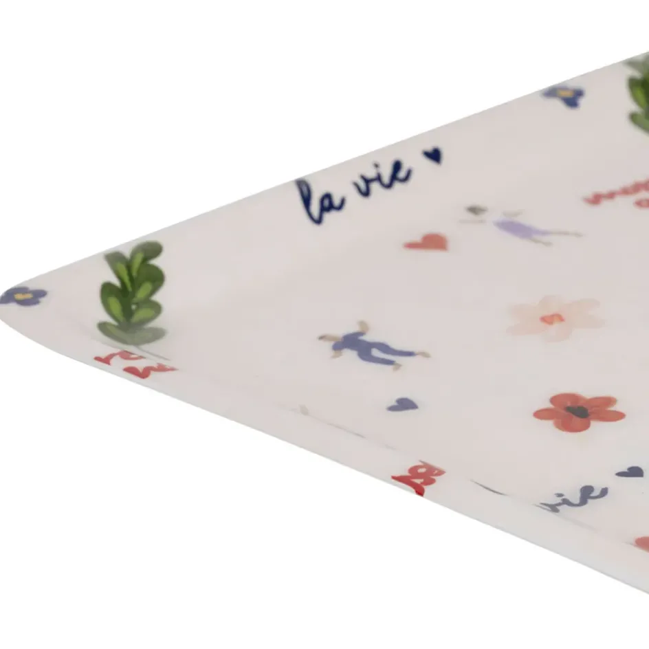 Fabrique de Styles Plateaux*Plateau en fer 30x20cm - Bellagio