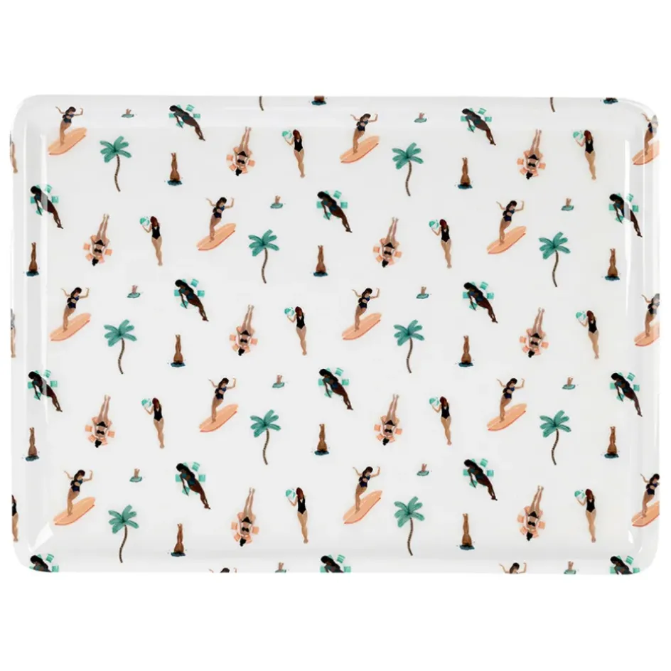 Fabrique de Styles Plateaux*Plateau en fer 40x30cm - Palma