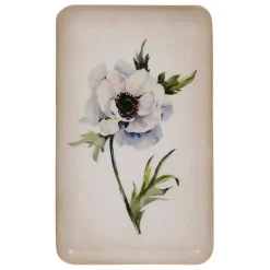 Fabrique de Styles Plateaux*Plateau en fer 15x25.5cm - Anémone