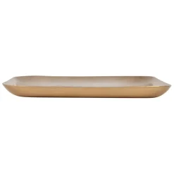 Fabrique de Styles Plateaux*Plateau fraisier en fer 16x16cm - Botanique