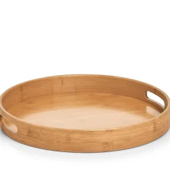 Fabrique de Styles Plateaux*Plateau rond en bambou