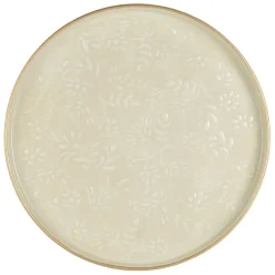 Fabrique de Styles Plateaux*Plateau rond en fer écru et doré d36cm - Baroque