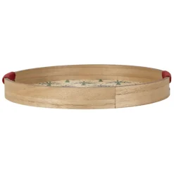 Fabrique de Styles Plateaux*Plateau rond en panneau de bois d35cm - Mocoa
