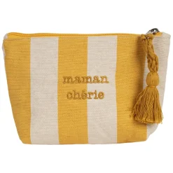 Fabrique de Styles Pochettes Et Housses*Pochette Maman en coton écru et - Famille