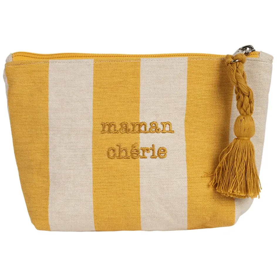 Fabrique de Styles Pochettes Et Housses*Pochette Maman en coton écru et - Famille