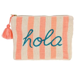 Fabrique de Styles Pochettes Et Housses*Pochette "hola" en coton - Palma