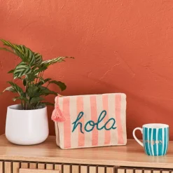 Fabrique de Styles Pochettes Et Housses*Pochette "hola" en coton - Palma