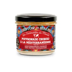 Fabrique de Styles Conserverie*Poivronade chorizo à la mediterraneenne 90g