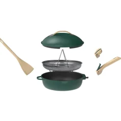 Fabrique de Styles Plats Et Appareils De Cuisson*Poêle en aluminium canopée d28cm - La Fabuleuse