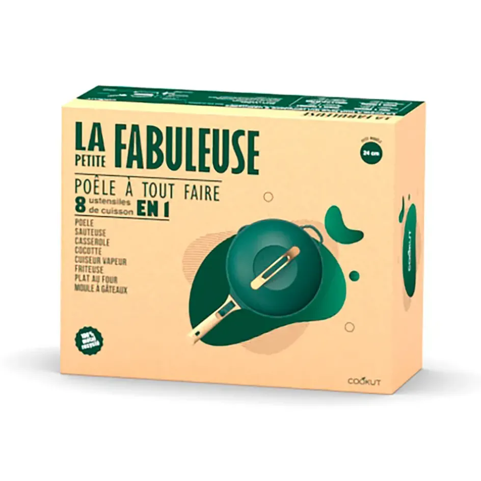 Fabrique de Styles Plats Et Appareils De Cuisson*Poêle en aluminium canopée d24cm - La Fabuleuse