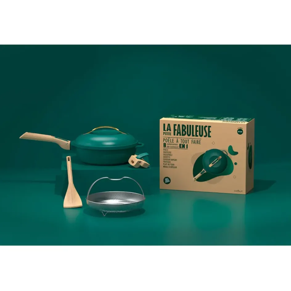 Fabrique de Styles Plats Et Appareils De Cuisson*Poêle en aluminium canopée d24cm - La Fabuleuse