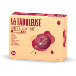 Fabrique de Styles Plats Et Appareils De Cuisson*Poêle en aluminium rubis d24cm - La Fabuleuse