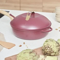 Fabrique de Styles Plats Et Appareils De Cuisson*Poêle en aluminium rubis d28cm - La Fabuleuse