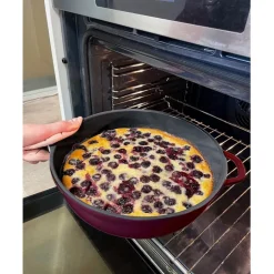 Fabrique de Styles Plats Et Appareils De Cuisson*Poêle en aluminium rubis d28cm - La Fabuleuse