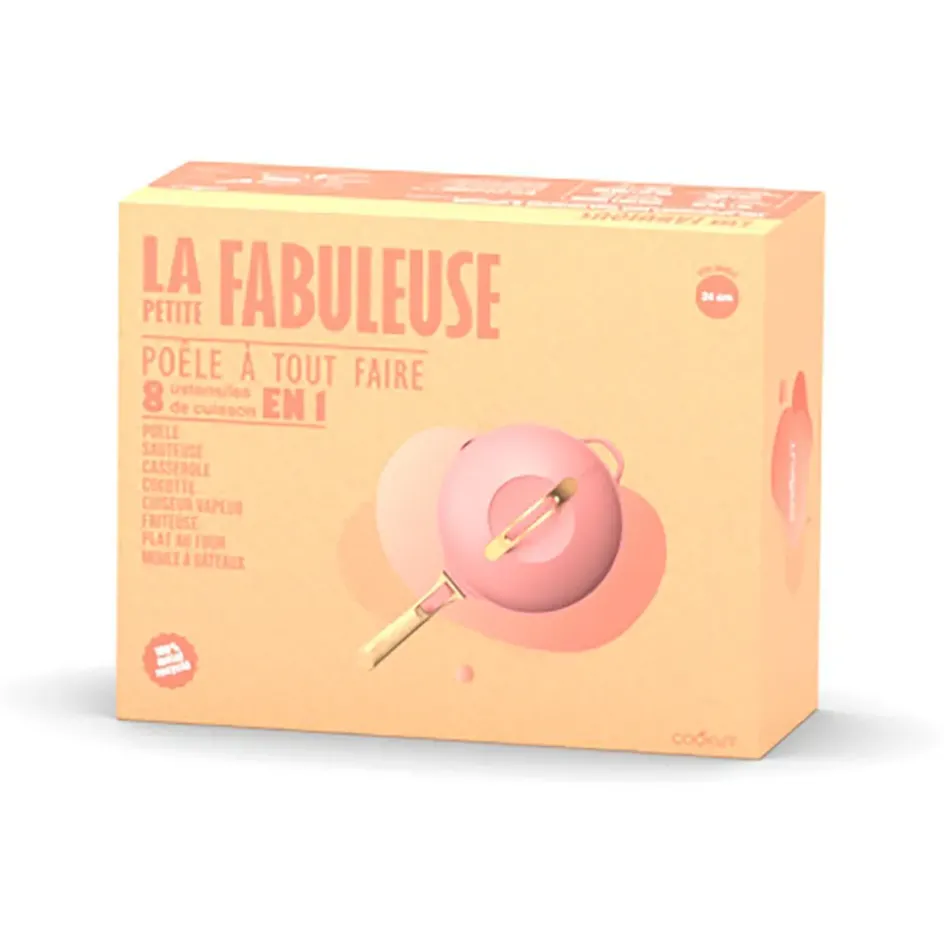 Fabrique de Styles Plats Et Appareils De Cuisson*Poêle pivoine d24cm - La Fabuleuse