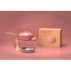 Fabrique de Styles Plats Et Appareils De Cuisson*Poêle pivoine d24cm - La Fabuleuse