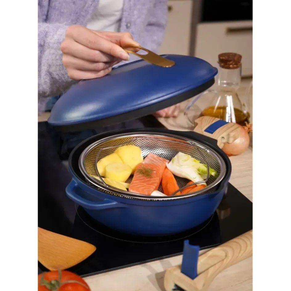 Fabrique de Styles Plats Et Appareils De Cuisson*Poêle pivoine d24cm - La Fabuleuse