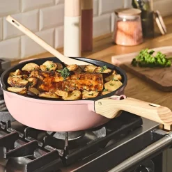 Fabrique de Styles Plats Et Appareils De Cuisson*Poêle pivoine d28cm - La Fabuleuse