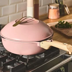 Fabrique de Styles Plats Et Appareils De Cuisson*Poêle pivoine d28cm - La Fabuleuse