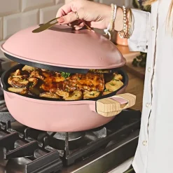 Fabrique de Styles Plats Et Appareils De Cuisson*Poêle pivoine d28cm - La Fabuleuse