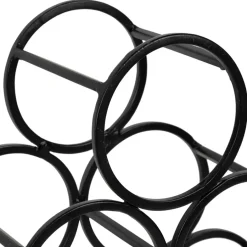 Fabrique de Styles Accessoires Vin Et Cocktails*Porte 6 bouteilles en fer 31xh28cm - Campagne