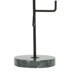 Fabrique de Styles Bijoux Fantaisie*Porte bijoux en marbre vert et fer noir - Green