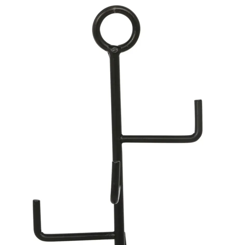 Fabrique de Styles Bijoux Fantaisie*Porte bijoux en marbre vert et fer noir - Green