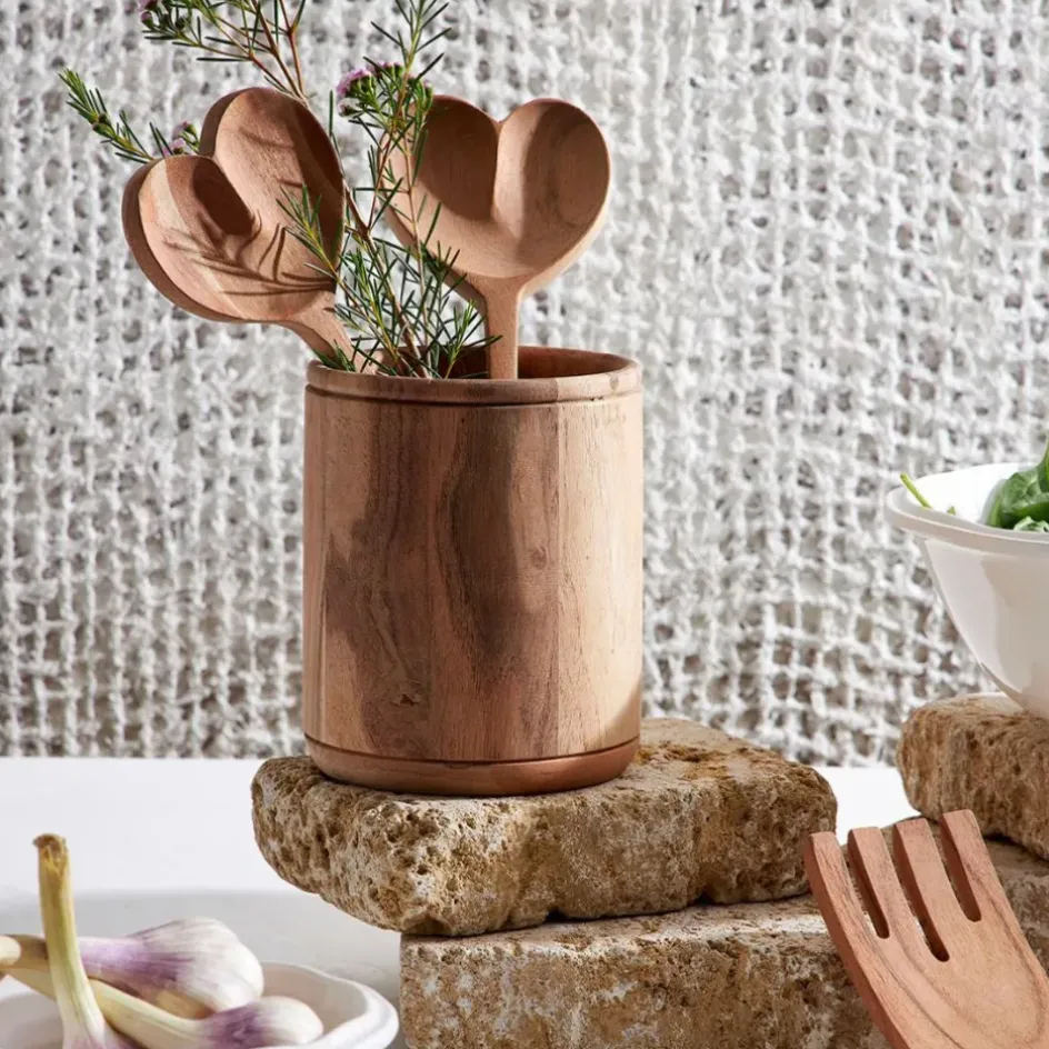 Fabrique de Styles Petits Rangements*Porte ustensiles en acacia d14cm - Dalbert