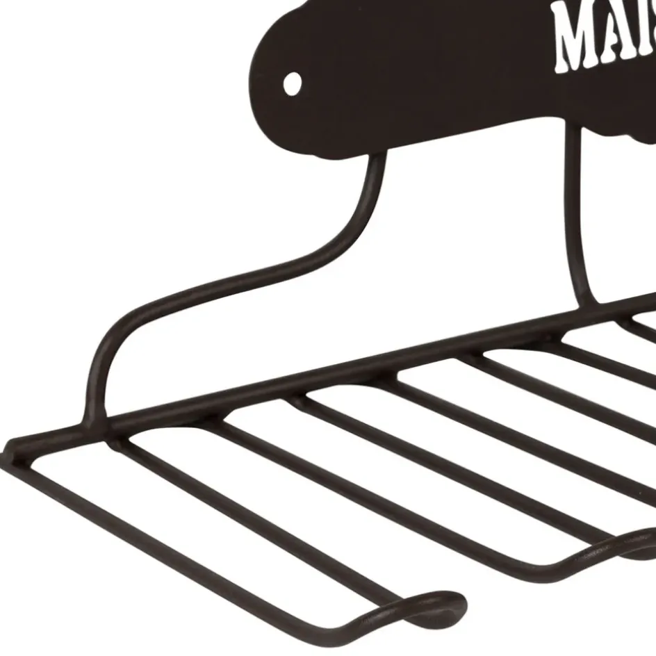 Fabrique de Styles Petits Rangements*Porte verres mural en fer - Maison De Famille