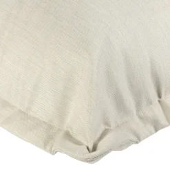 Enfant Fabrique de Styles Chaises, Fauteuils|Jardin*Pouf d'extérieur en tissu écru 95x95cm - Sola