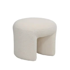 Fabrique de Styles Poufs Et Tabourets*Pouf en tissu bouclette - Loa