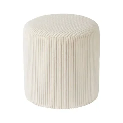 Fabrique de Styles Poufs Et Tabourets*Pouf en tissu velours côtelé - Snaw