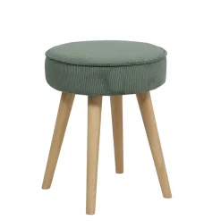 Fabrique de Styles Poufs Et Tabourets*Pouf en tissu velours côtelé - Popy