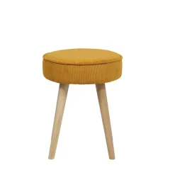 Fabrique de Styles Poufs Et Tabourets*Pouf en velours côtelé - Popy