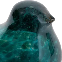 Fabrique de Styles Petits Objets Déco*Presse papier moineau en verre - Serin