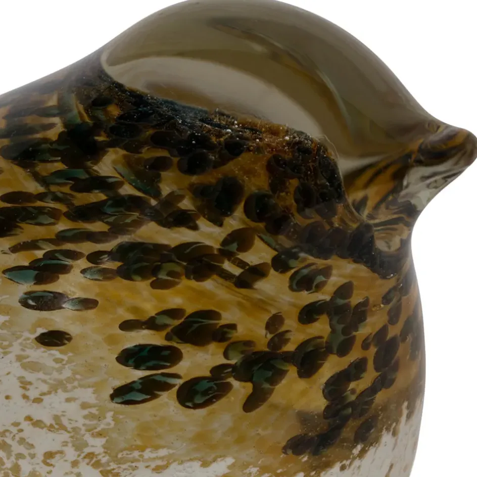 Fabrique de Styles Petits Objets Déco*Presse papier oiseau en verre - Serin