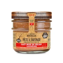 Fabrique de Styles Chocolats Et Confiseries*Pâte à tartiner noix de pécan caramélisée au lait croustillante - 250gr