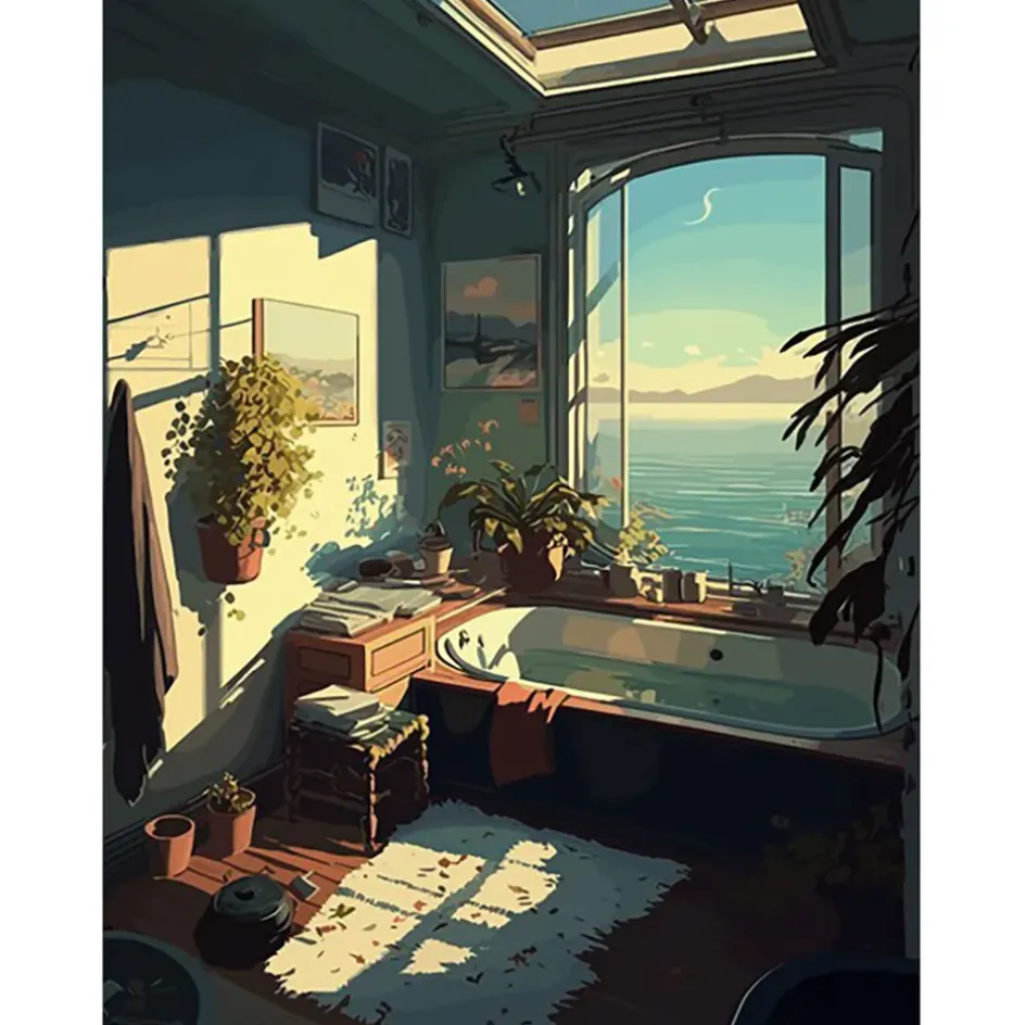 Fabrique de Styles Puzzles*Puzzle Bain voyons ! - 1000 pièces