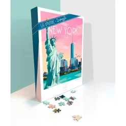 Fabrique de Styles Puzzles*Puzzle ville New York 1000pcs 48x69cm
